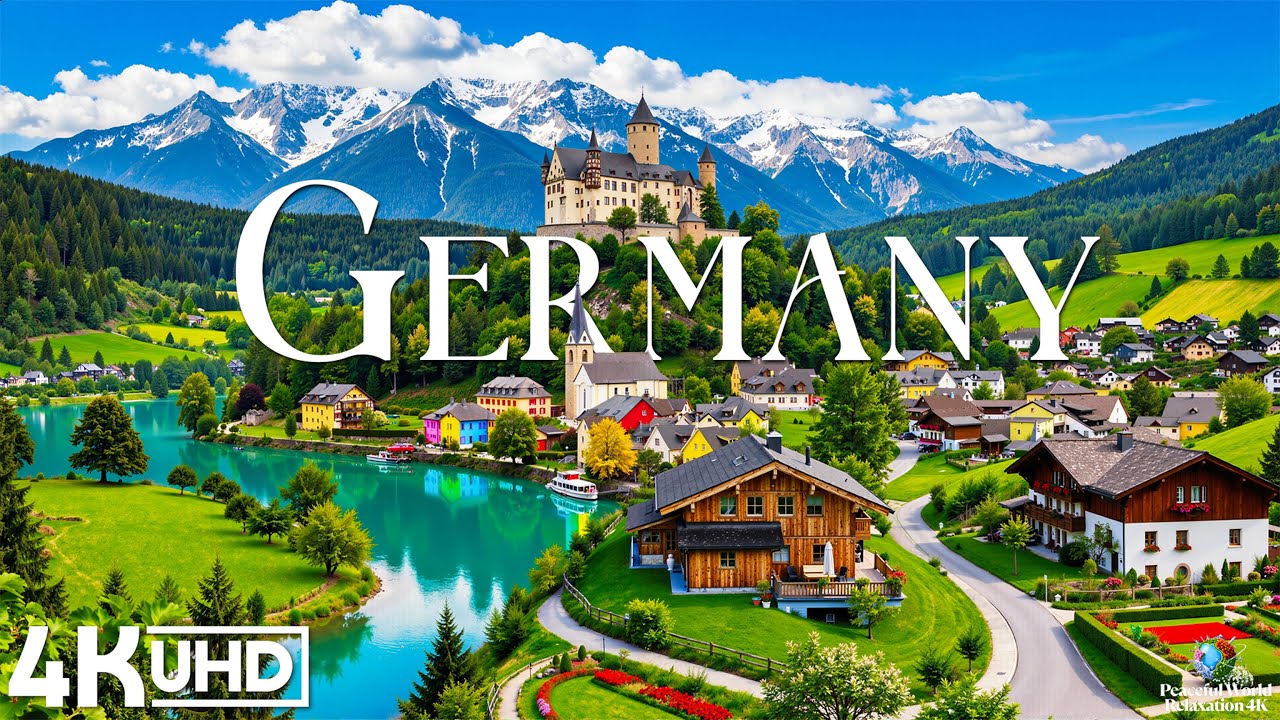 Germany 4K Ultra HD 🇩🇪 Cinematic Landscapes, Castles & Nature | Relaxing Travel Video