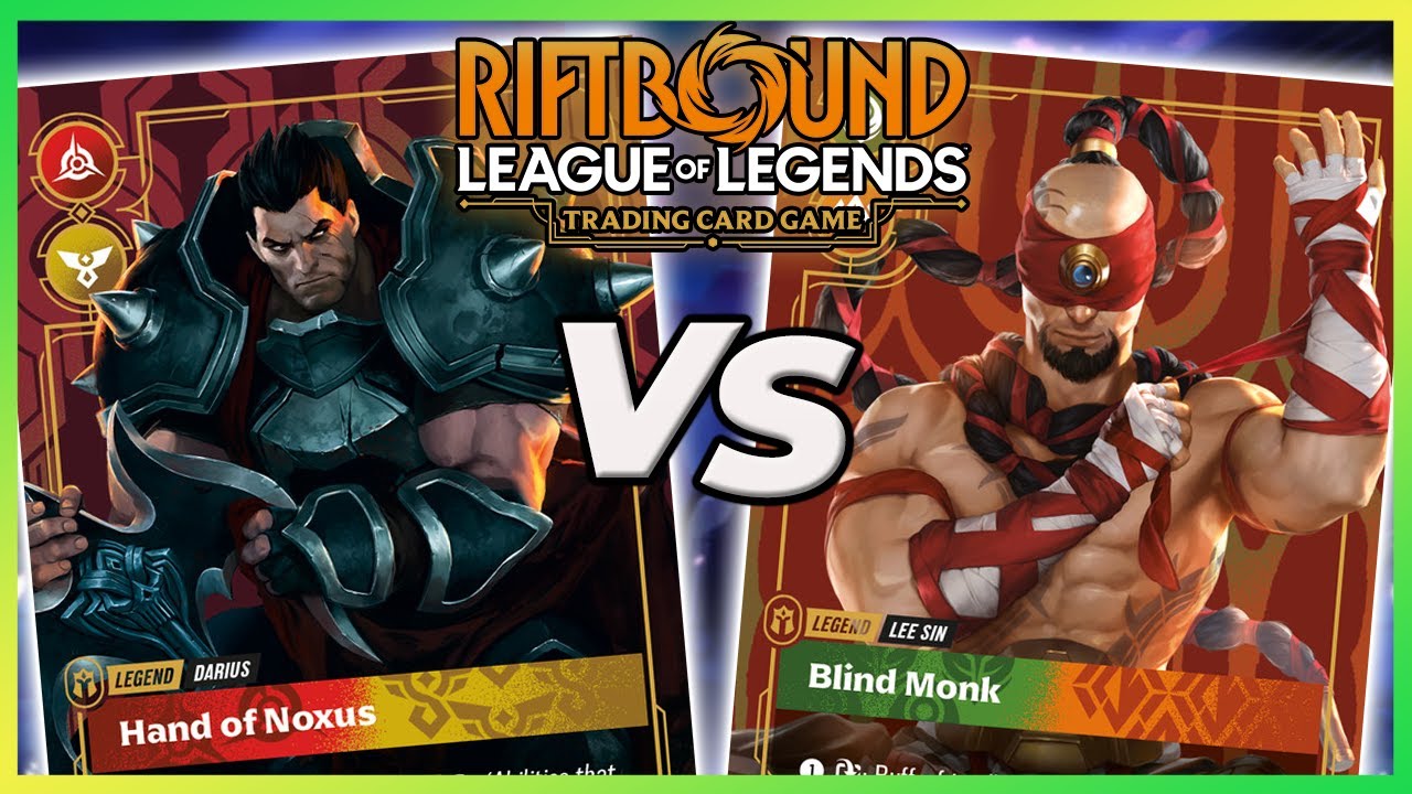 Riftbound Darius Aggro VS Lee Sin Buffs | Draven Is A MONSTER In This Deck!