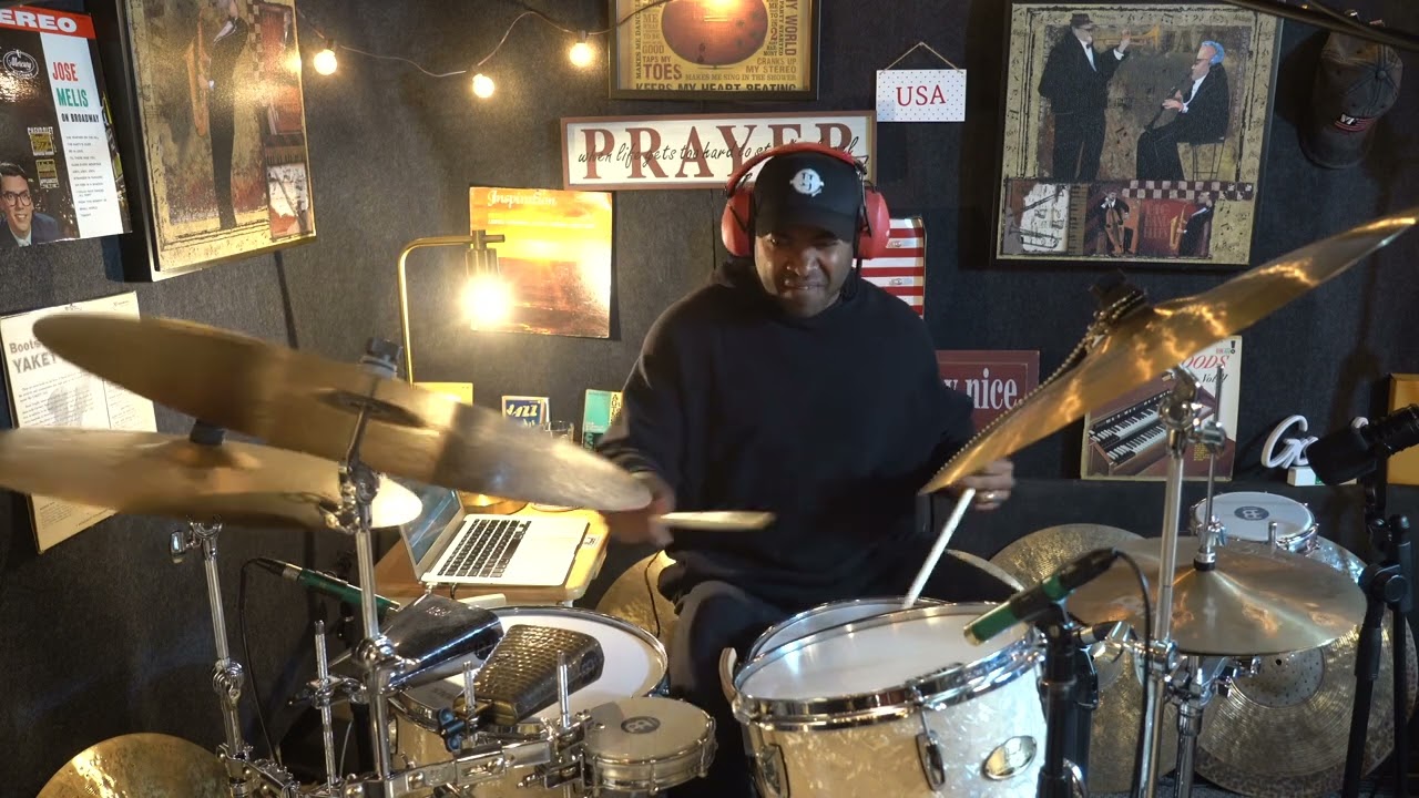 BRAZILIAN SAMBA JAZZ - ISAC JAMBA - DRUM CAM