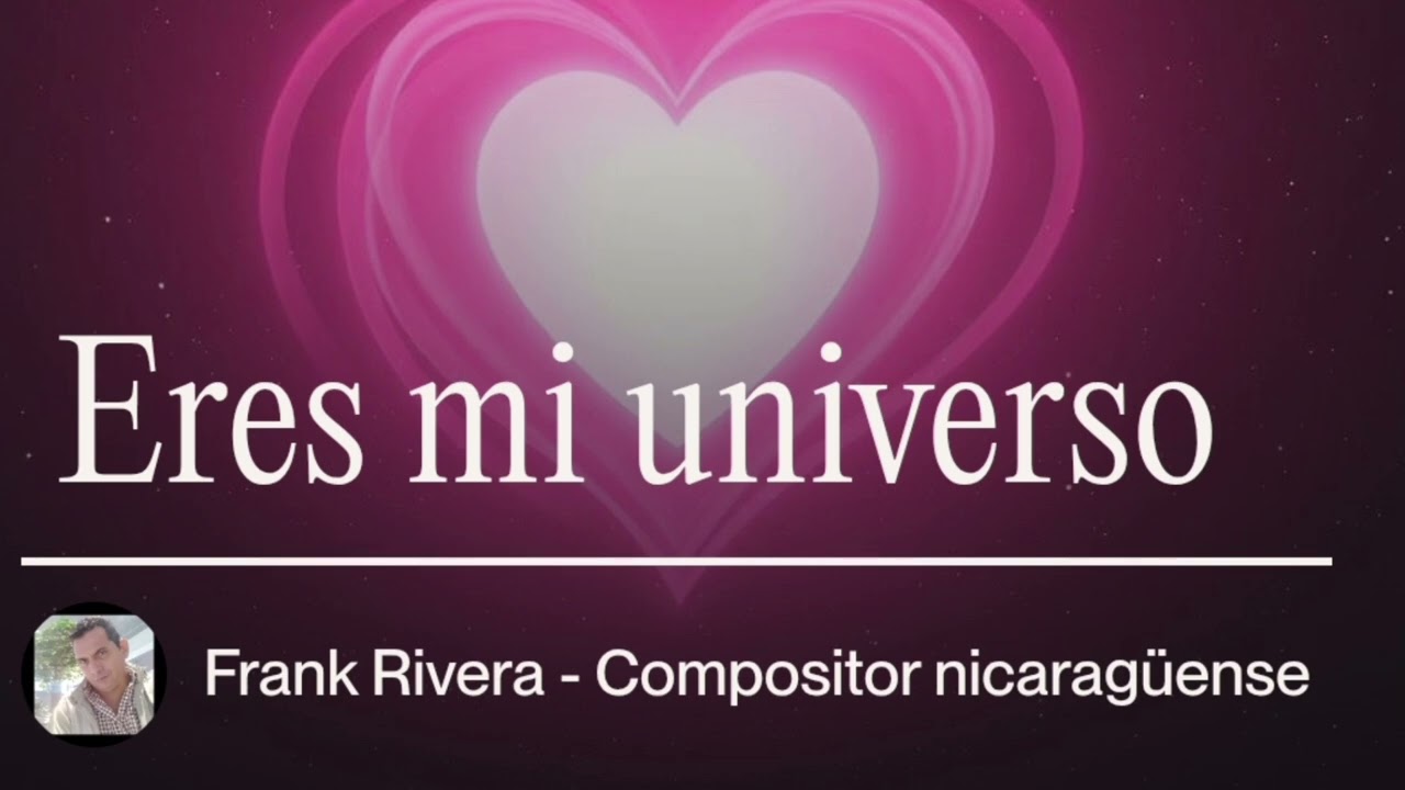 Eres mi universo 