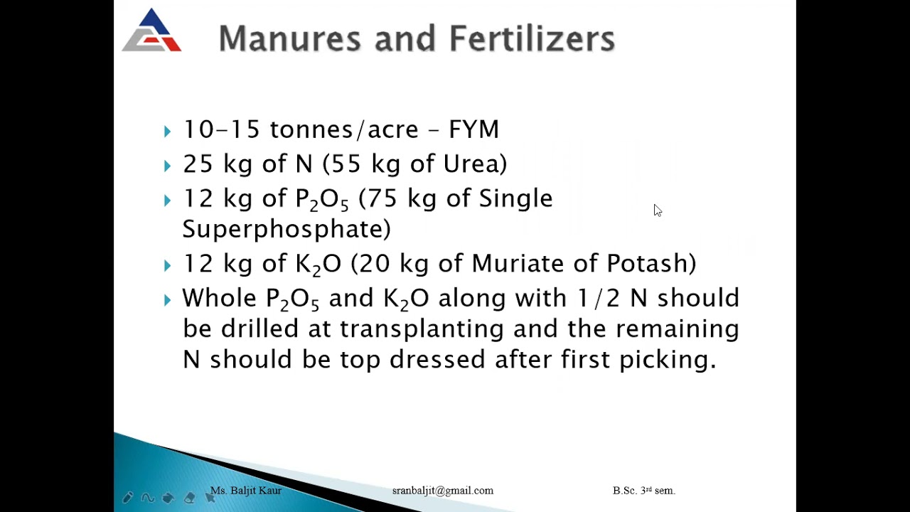 Production technolgy of chilli & Capsicum