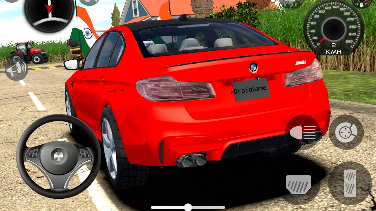 New Indian Cars Simulator 2026: BMW M5 Driving Gadi Wala Game Car Game Android Gameplay