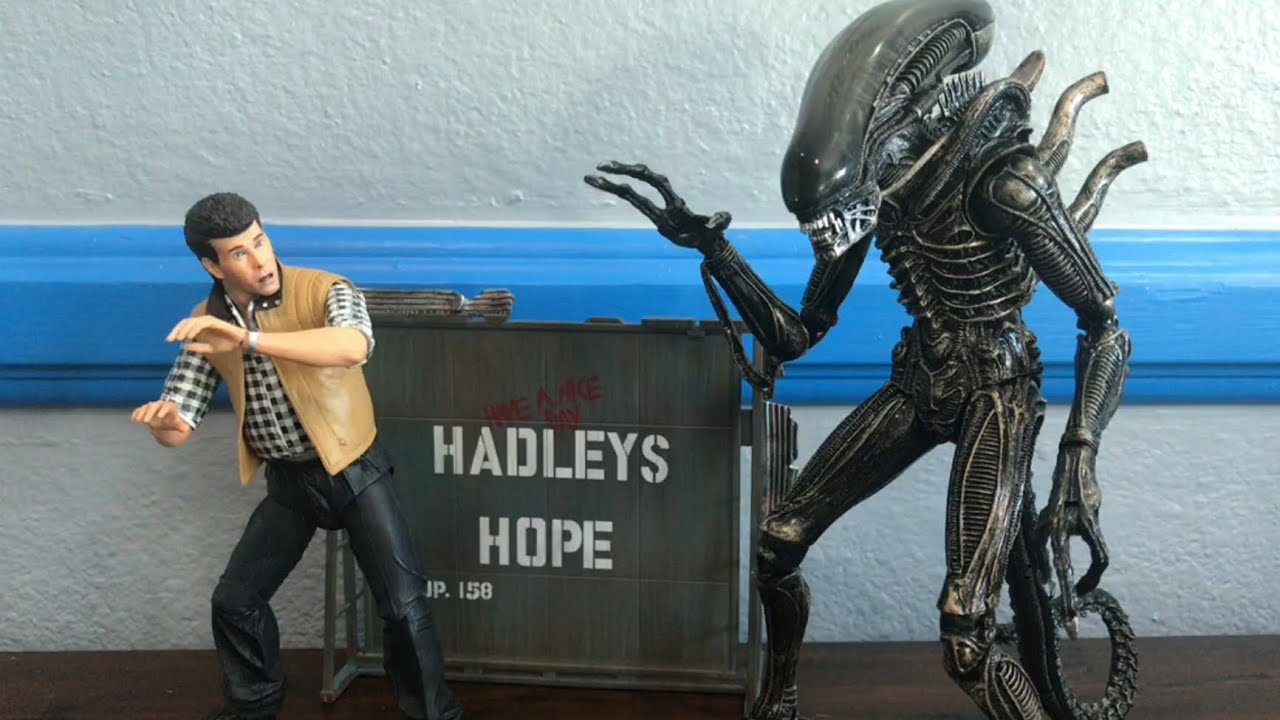 Neca aliens Hadley's hope set action figure review