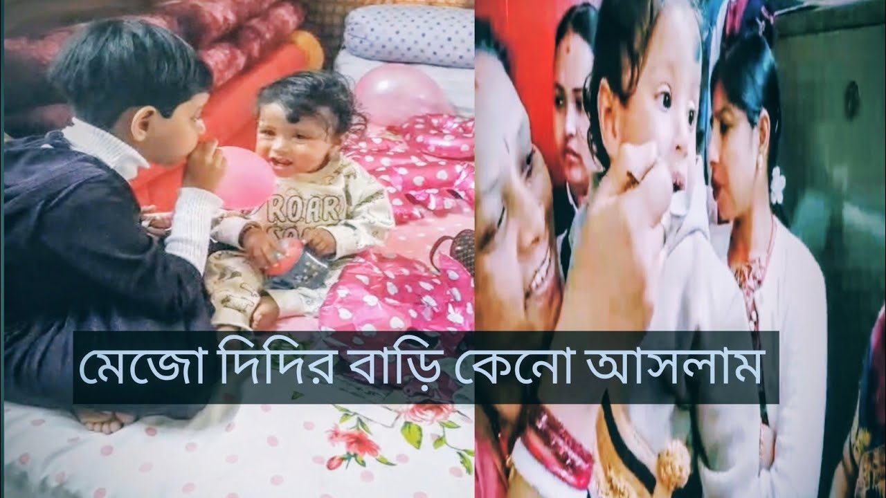  মেজো দিদির বাড়িতে কে কে এসেছে ||আর কেনো এতো আয়জন ||ইউটুব বাংলা ব্লগ ভিডিও ||