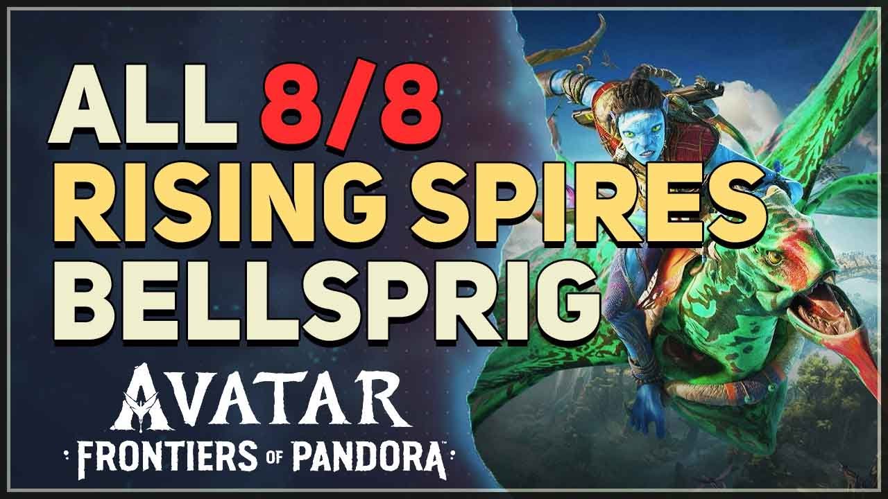 All Rising Spires Bellsprig Locations Avatar Frontiers of Pandora