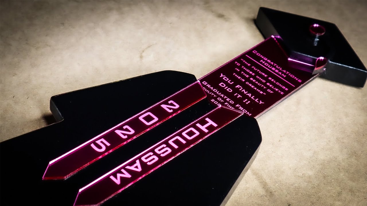 كيف تصنع منتج للتخرج ؟ (تصميم مميز)😉😉