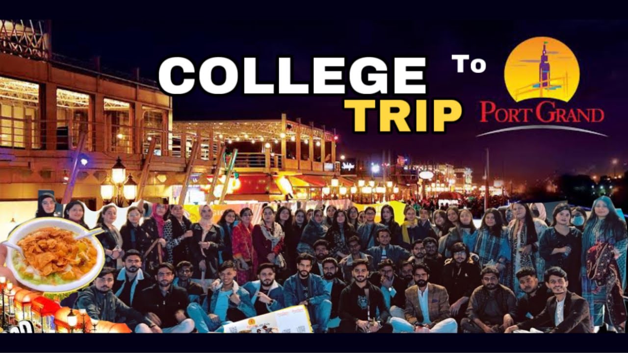 College Trip | PortGrand Trip with Bichu Gang|😎/hunted house mein hue mastiyan😹❤️🫶🏻
