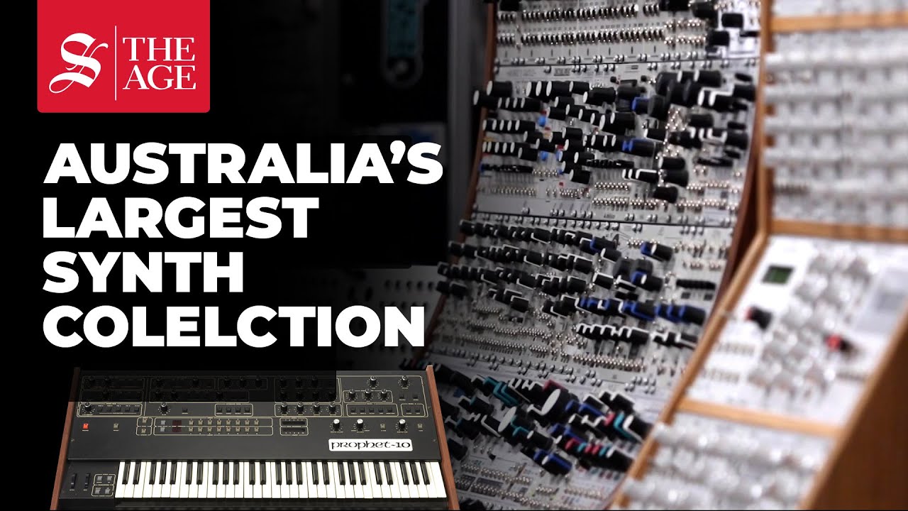 Australia's largest synthesiser collection