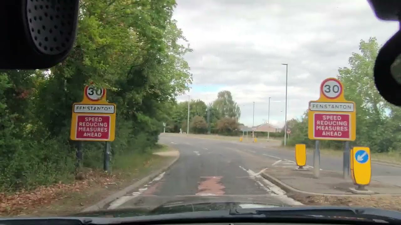 Papworth Everard to Caxton through villages