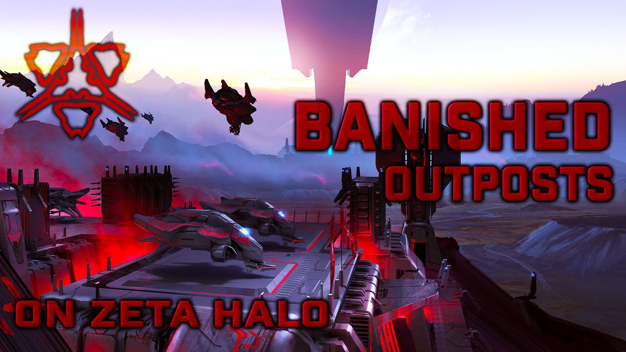Banished Outposts on Zeta Halo - Halo: Infinite