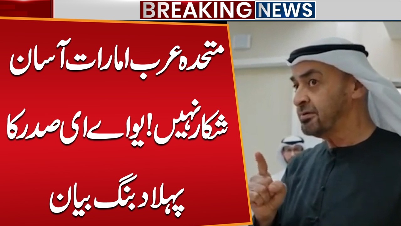 UAE President’s Bold Statement: “United Arab Emirates Is Not an Easy Target!”