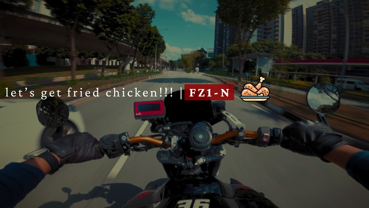 FAST food run | singapore ride POV