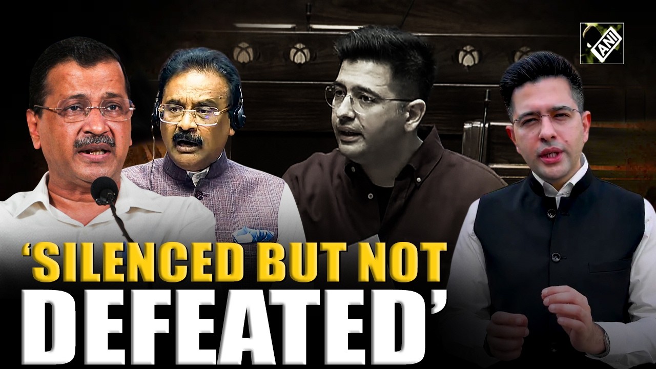 &lsquo;Silenced but not defeated&hellip;&rsquo;: AAP MP Raghav Chadha after being &lsquo;sacked&rsquo; from Rajya Sabha Dy leader