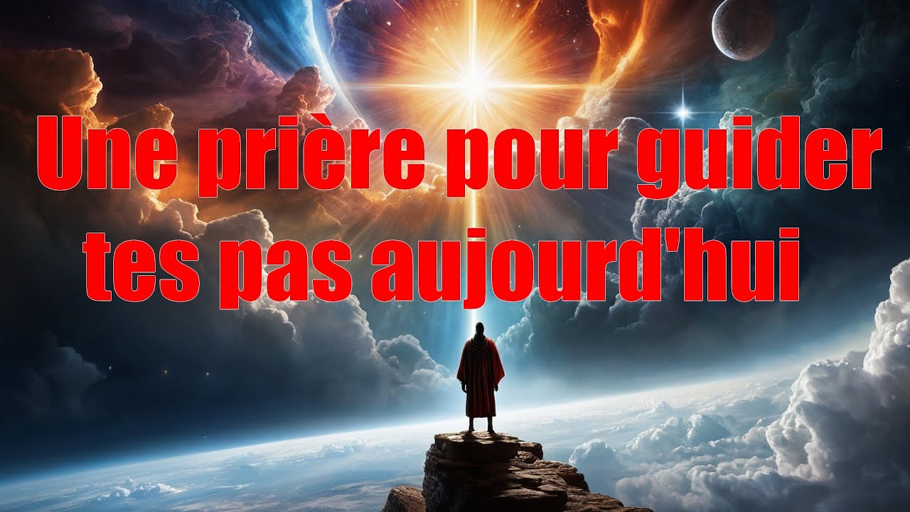 Pri&egrave;re du matin: Que la paix de Dieu guide tes pas, prions ensemble!