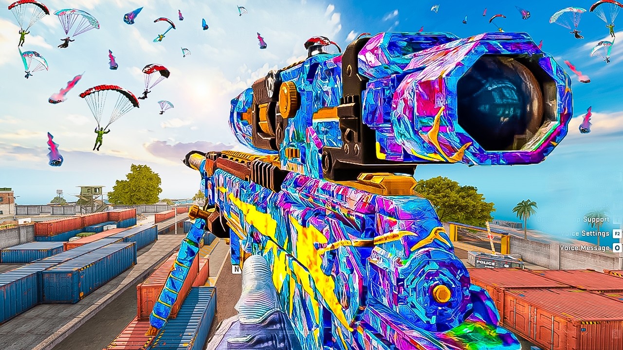 🔥 Only Sniper in Ranked – 1v4 Clutch