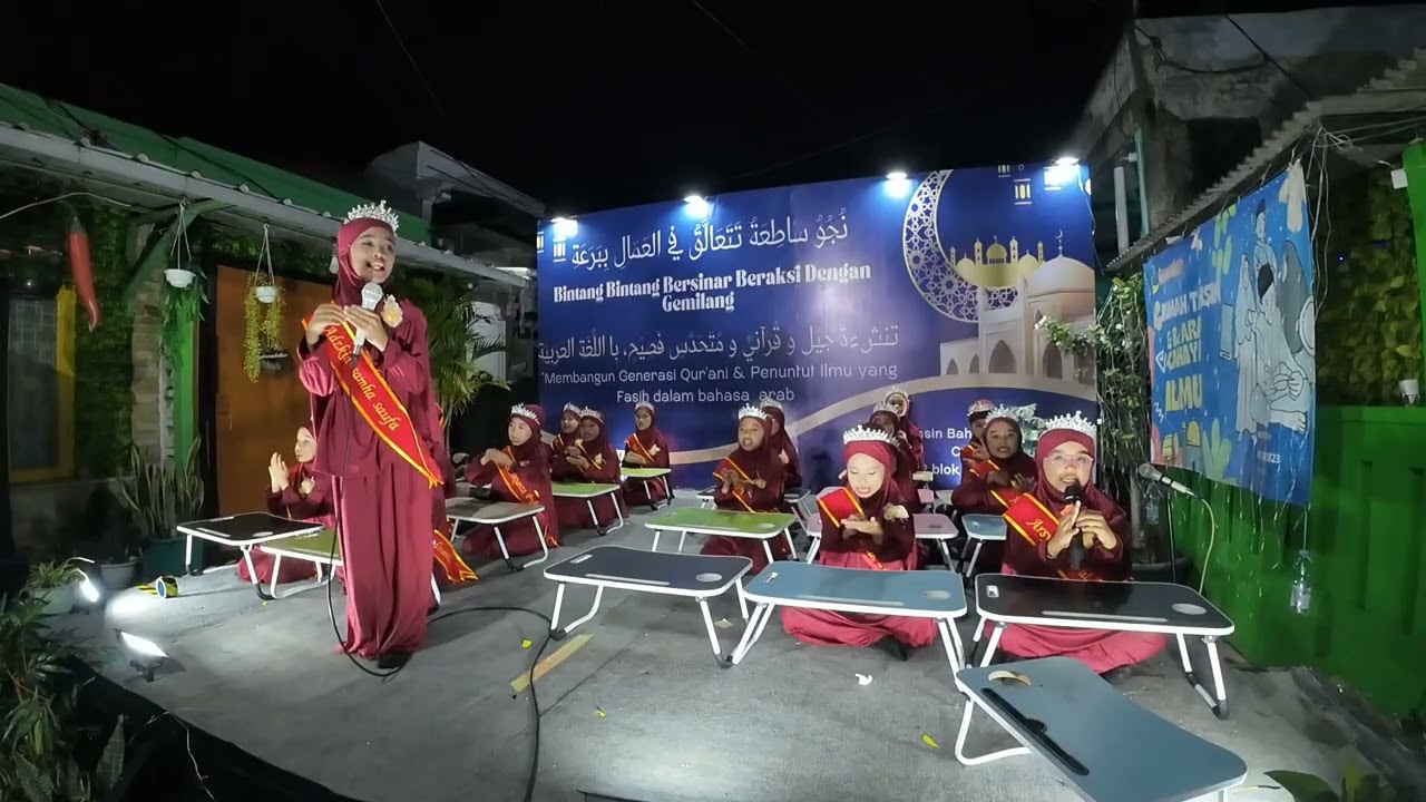 Drama sekolah rumah tahsin cahaya ilmu, suasana belajar dan mengajar