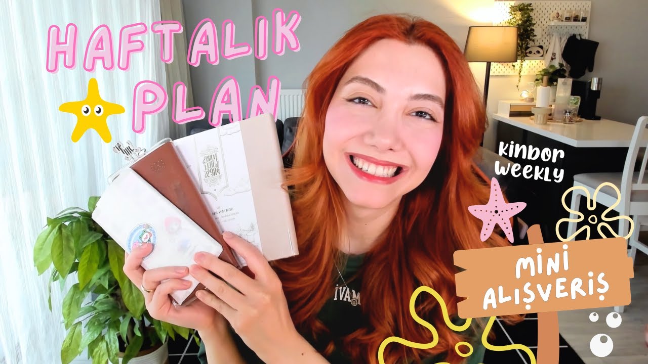 Haftalık Plan ve Mini Alışveriş: Sticker, Defter, Kalem