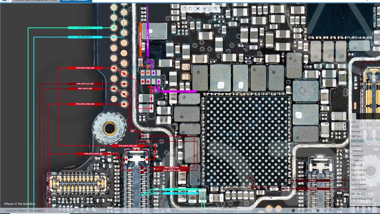 Iphone 17 Pro Full Block Diagram