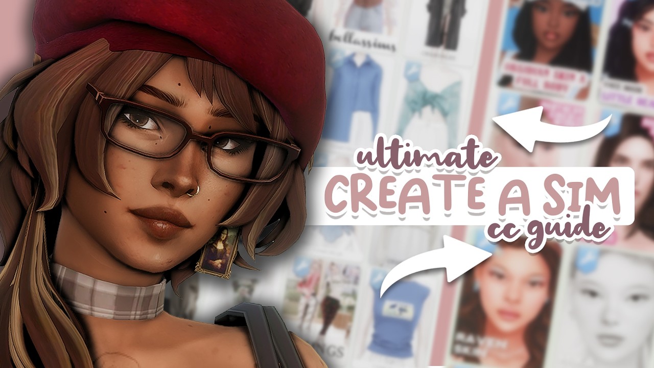 Мой ПОЛНЫЙ гид по пользовательскому контенту! ✨ + Ссылки! | Sims 4: Демонстрация сима в режиме со...