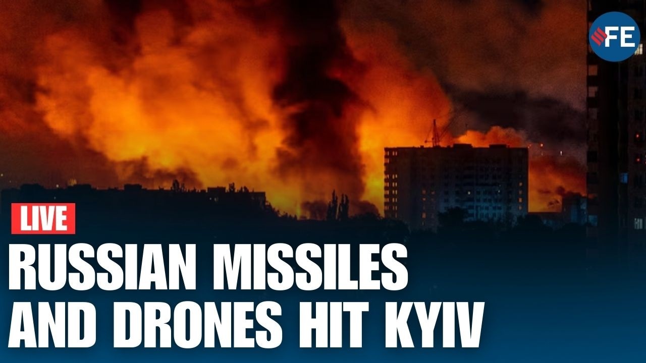 Russia-Ukraine War LIVE: Russian Drone and Missile Attack Triggers Interceptions Over Kyiv Skyline