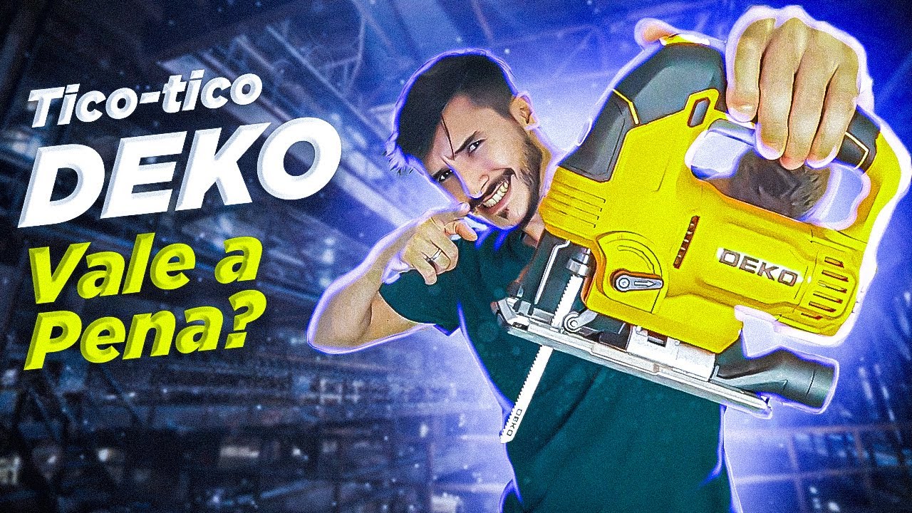 Testando a Serra Tico Tico DEKO - Minha Opinião Sincera sobre a Nova Ferramenta!