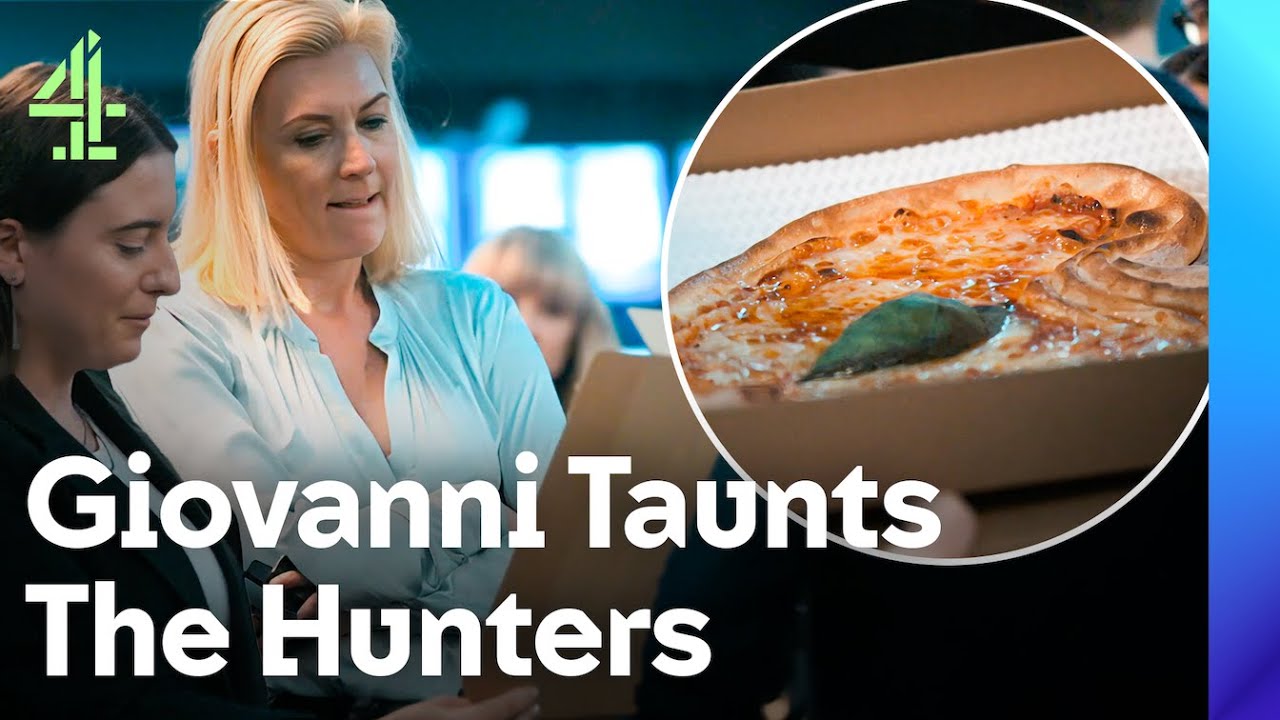 Giovanni Pernice Plans Risky Pizza Delivery To Hunted HQ | Celebrity Hunted | Channel 4