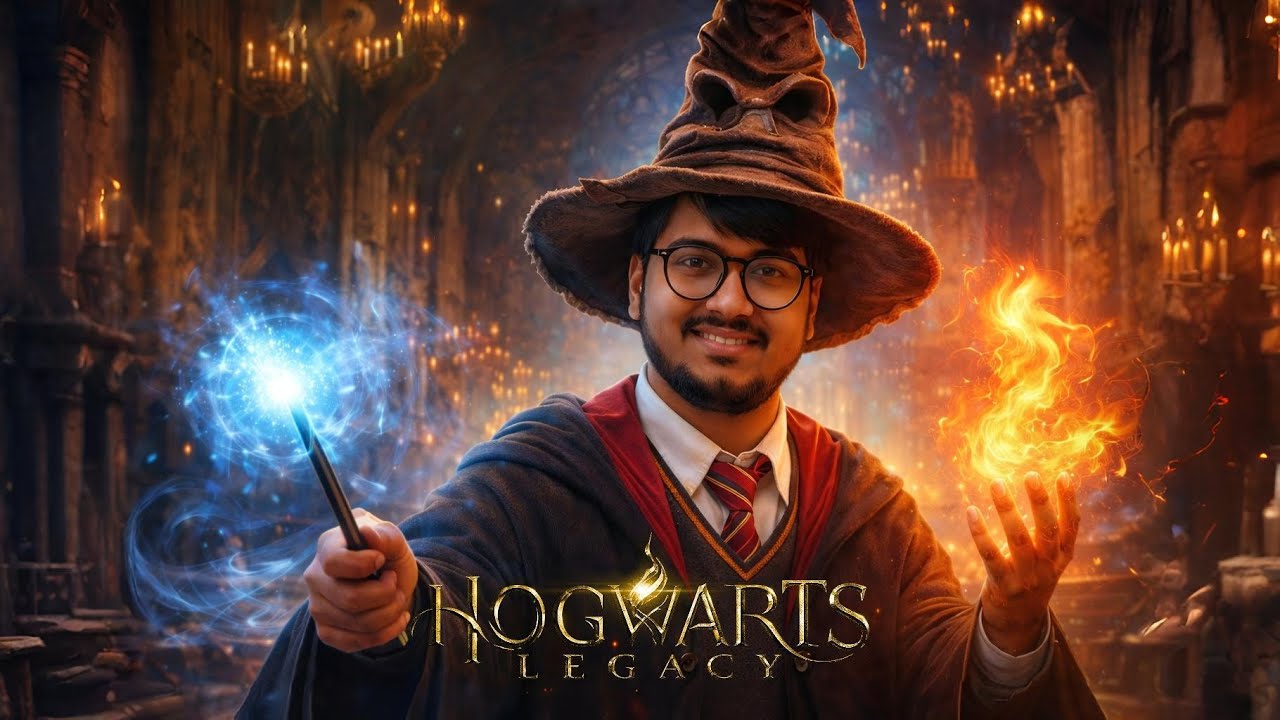 Hogwarts Legacy Gameplay Part 2 🧙‍♂️  Sorting Ceremony & First Day at Hogwarts ✨