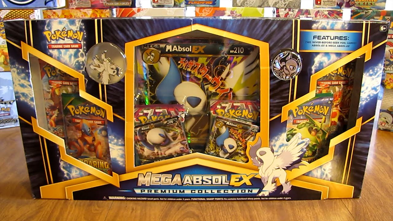 Mega Absol EX Premium Collection Box Opening