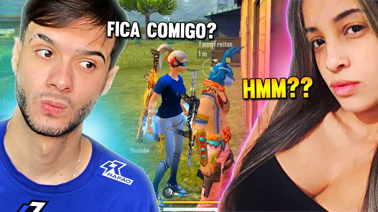 ME DECLAREI PRA NOVINHA QUE CONHECI NO FREE FIRE!