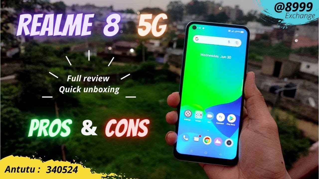Realme 8 5G || Quick unboxing & full review with pros & cons