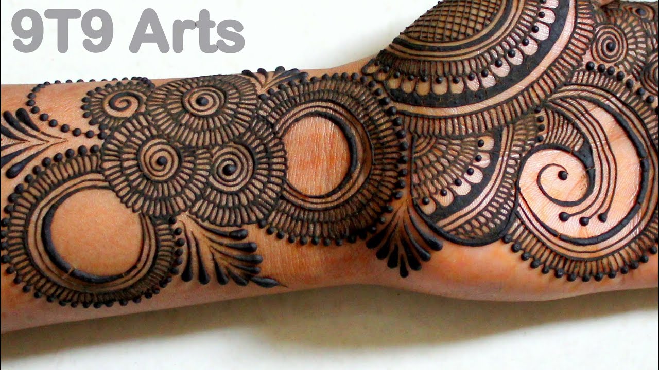 Very beautiful stylish front hand mehandi ka design | Easy mehendi design | Simple wedding #mehndi