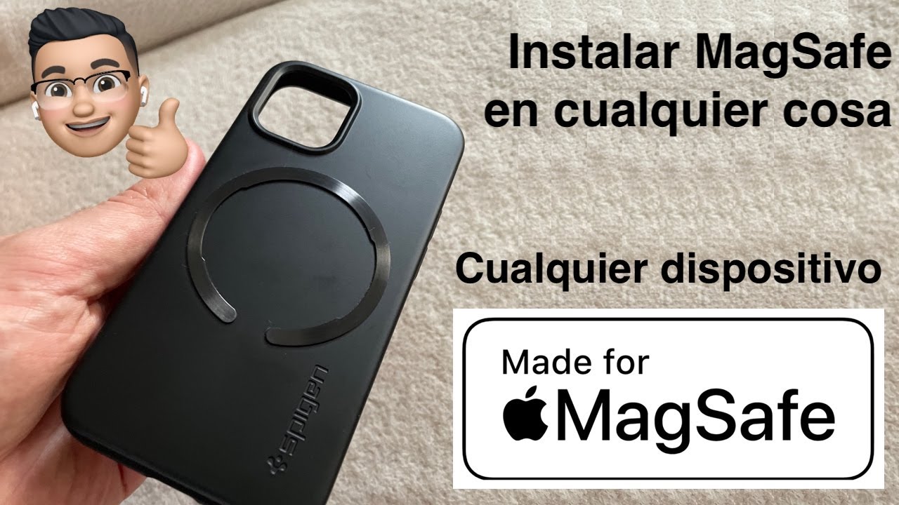 Poner MagSafe a cualquier case/iPhone con este accesorio!