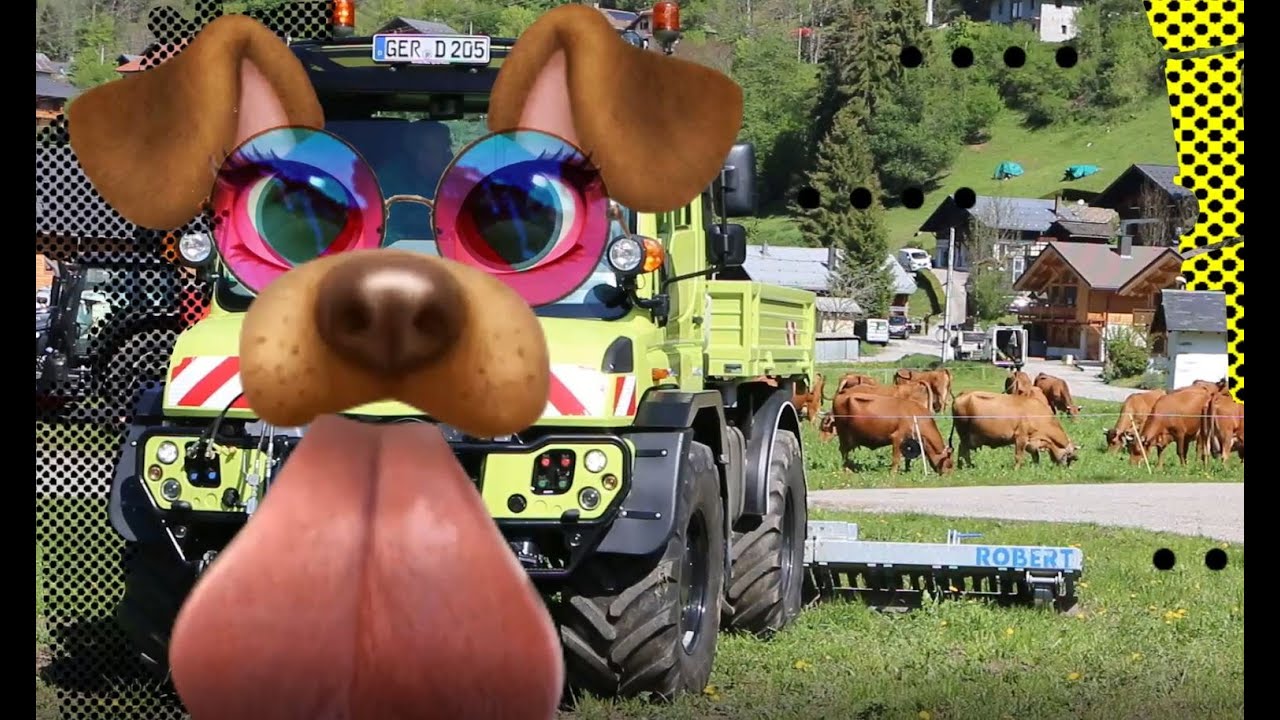 Essai de l'Unimog U530 Mercedes en configuration agricole