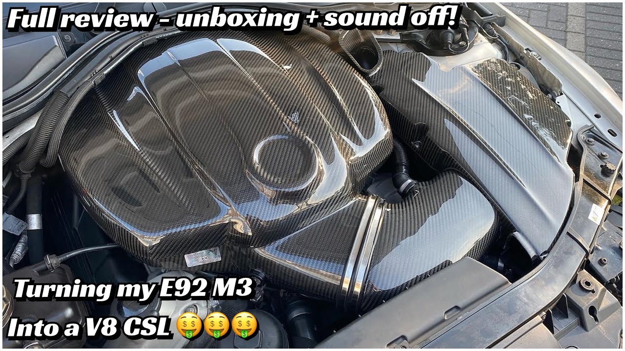 BMW e92 M3 Carbon Intake Review 