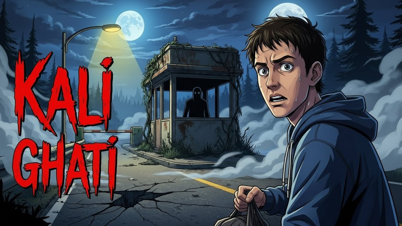 काली घाटी | भूतिया टोल | Horror Stories in Hindi | सच्ची कहानी | Animated Stories |