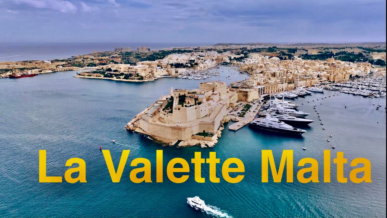 Valetta العاصمة | مشاهد من الجو |drone shoots 