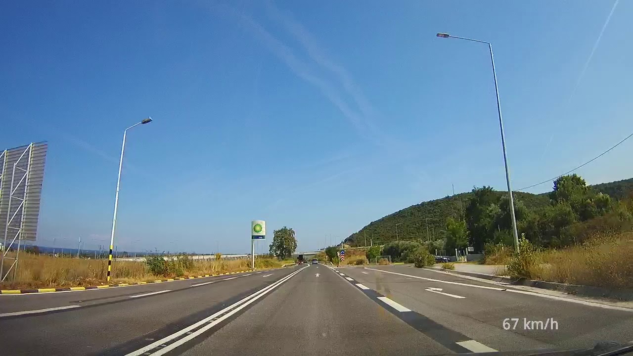 Λεπτοκαρυά - Λάρισα μέσω παλιού δρόμου Τεμπών