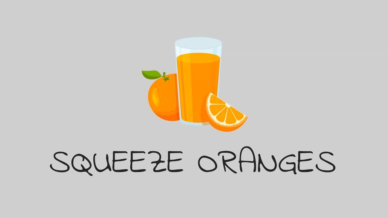 Squeeze Oranges / Angličtina hravě a zdravě