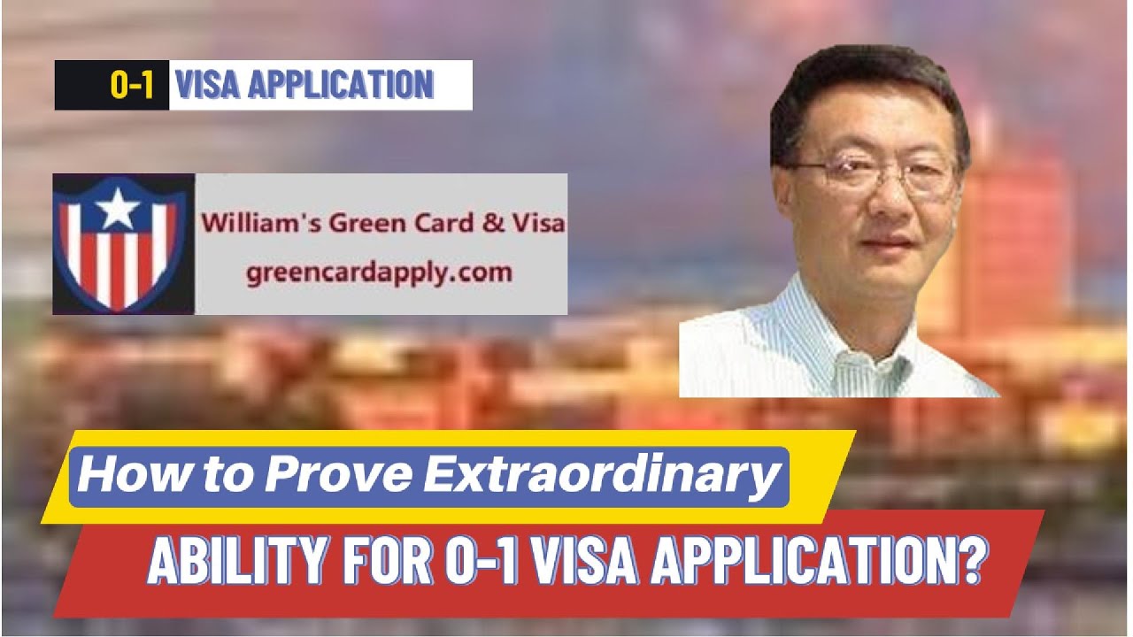 O1 Visa Strategy: How to Provide Your Extraordinary Ability for O1 Visa Application | O1 Visa DIY