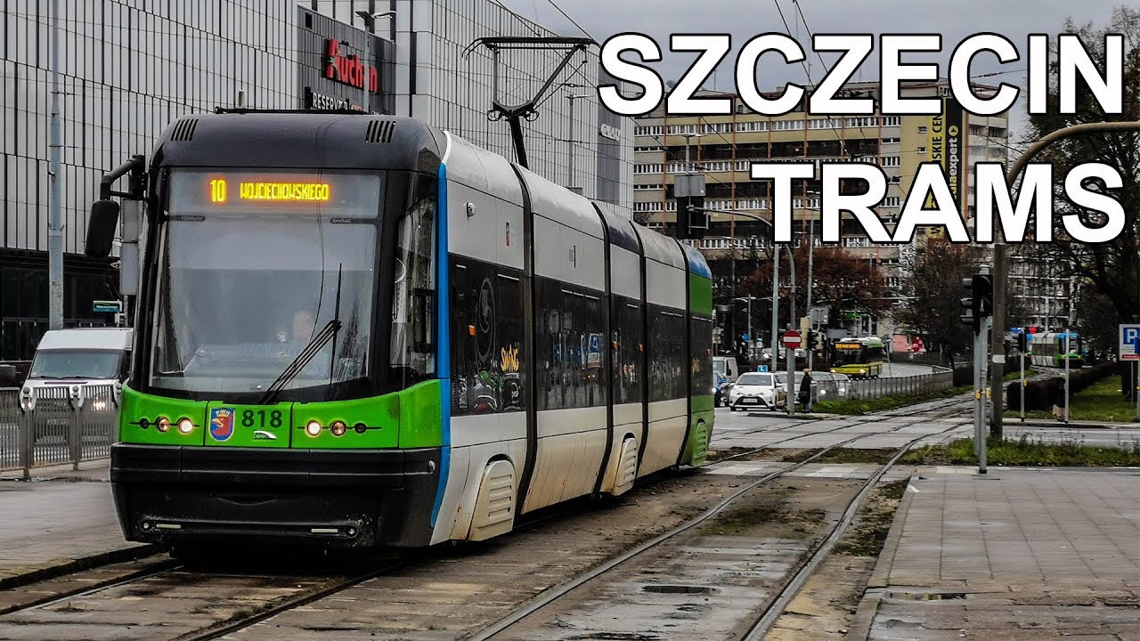 🇵🇱 Trams in Szczecin - Tramwaje w Szczecinie (4K) (2019)