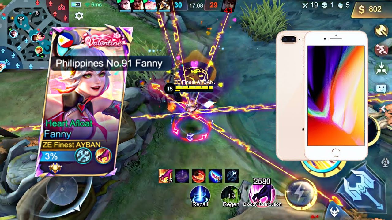 Iphone 8 plus in 2024 for MLBB? No edit