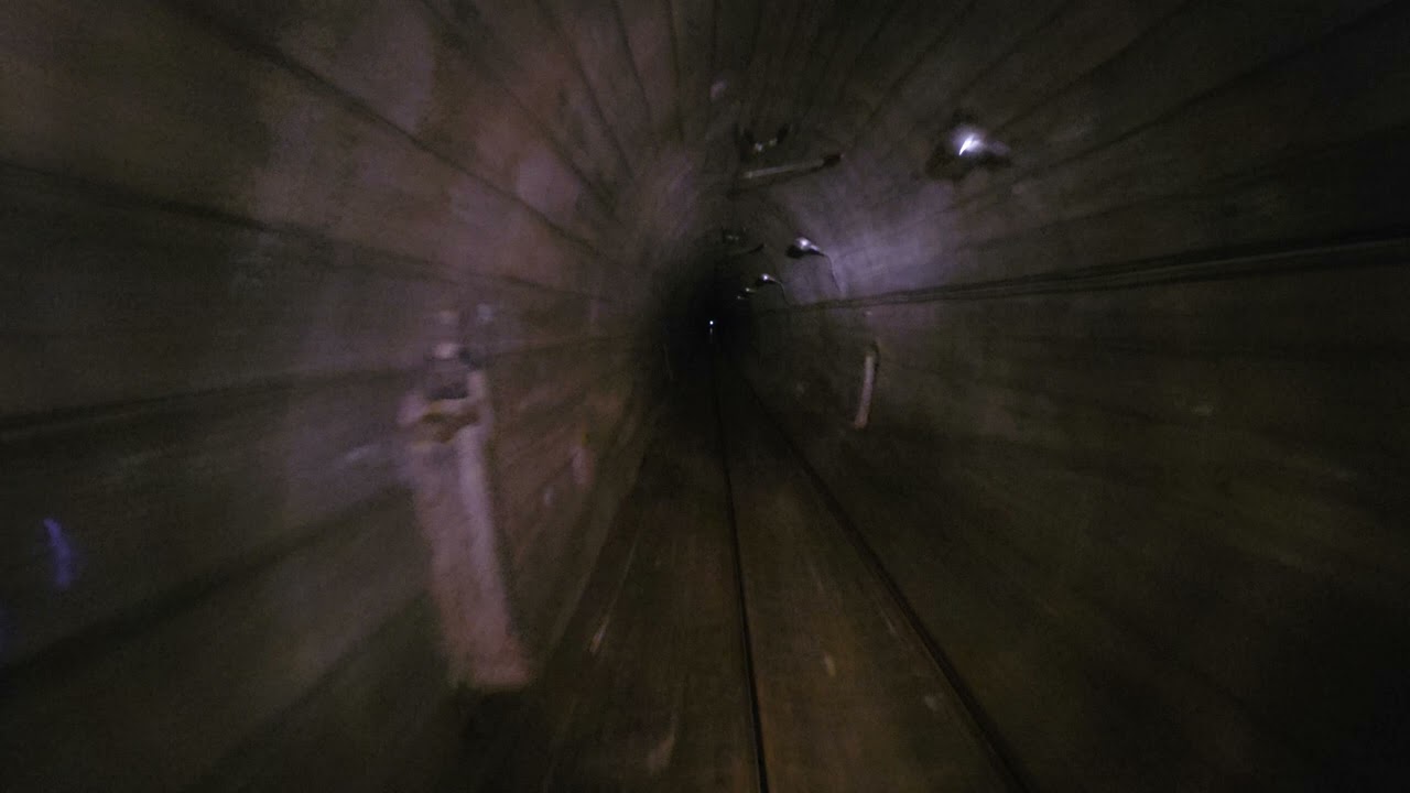Tunelul Mestecanis din locomotiva!