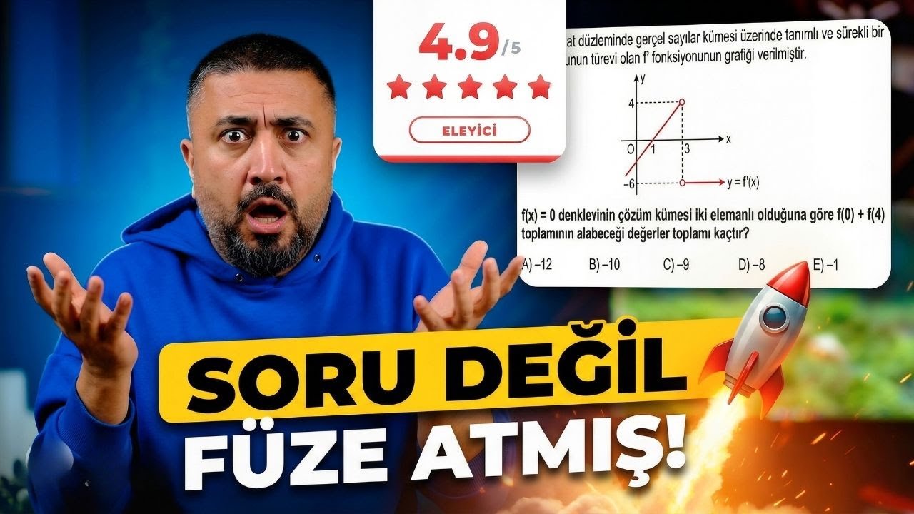 Bu Soruyla Eleneceksin Challenge💣 | AYT Matematik Full Paket Soru