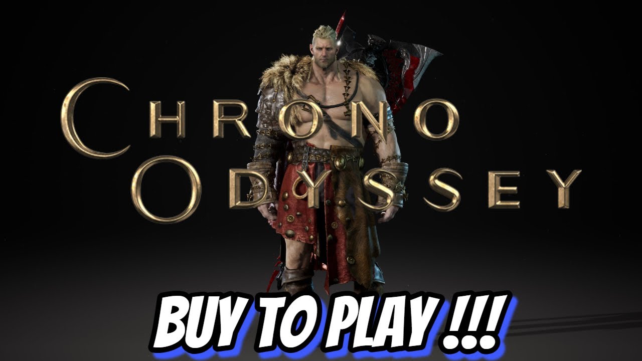 CHRONO ODYSSEY will be BUY TO PLAY...