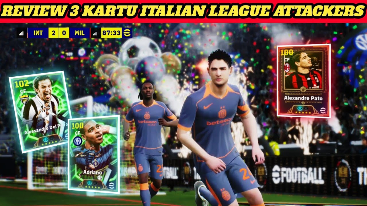 LANGSUNG REVIEW KE 3 KARTU PEMBURU GOL ITALIAN LEAGUE ATTACKERS TERBARU || EFOOTBALL 2026 