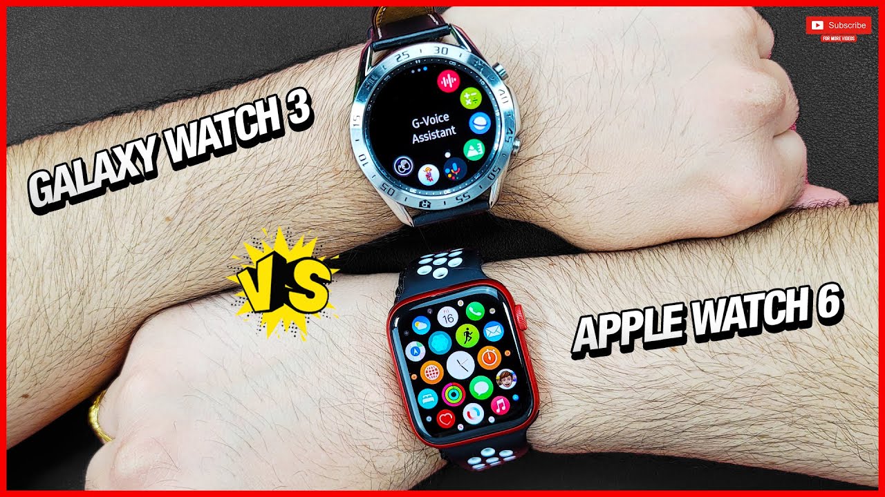 Apple watch Series 7/6 vs Samsung Galaxy Watch 3 - Long Haul Winner?