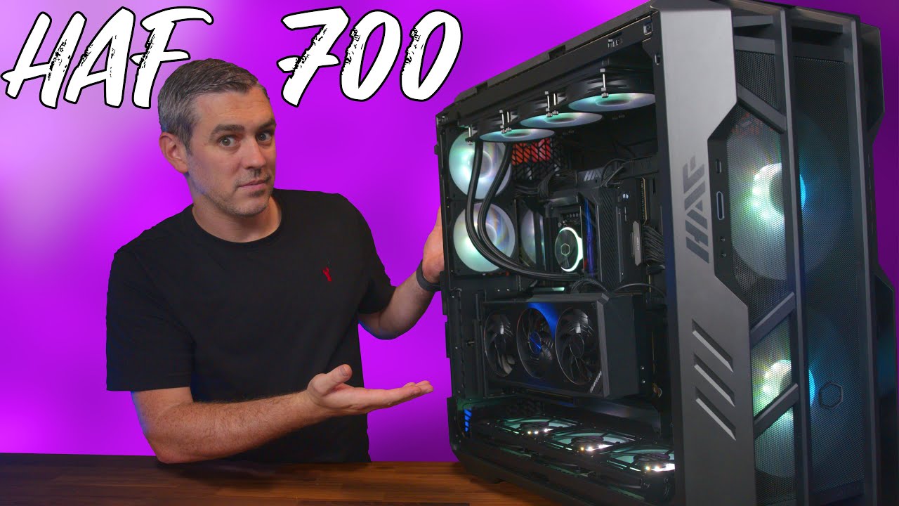 Cooler Master HAF 700 — этот корпус просто БЕРСЕРК!!! [Термоизоляция и акустика ПРОВЕРЕНЫ!!]