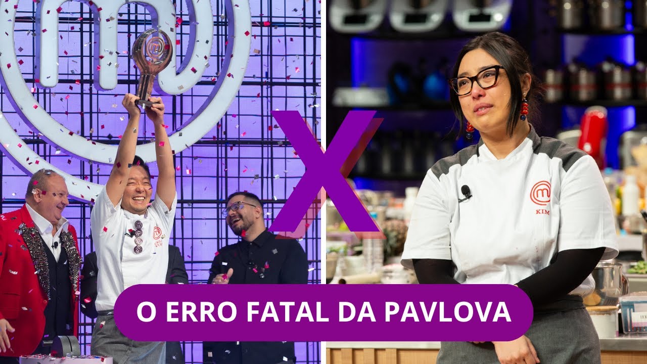 O Erro Que Eliminou Uma Chef Do MasterChef Confeitaria - Chef Cesar Yukio