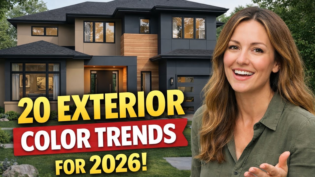 Exterior Paint Colors 2026: 20 Best Colors for Modern Houses and Buildings