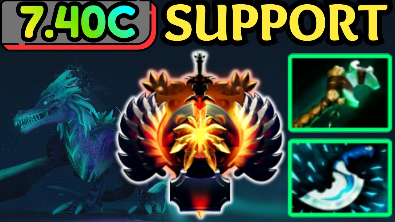 🔥 WINTER WYVERN Hard Support &mdash; Teamfight Freeze Machine ❄️🔥 Dota 2 Support